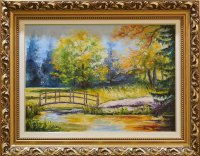 Barta Mária Őszi fények 50x70